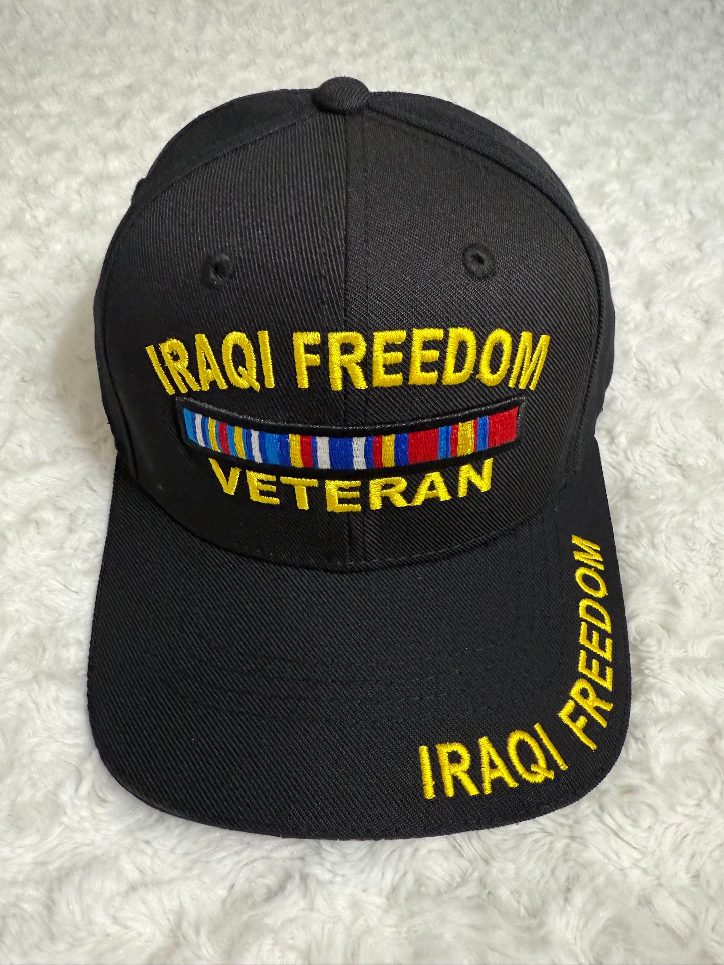 Iraqi Freedom Vet Military Black Hat