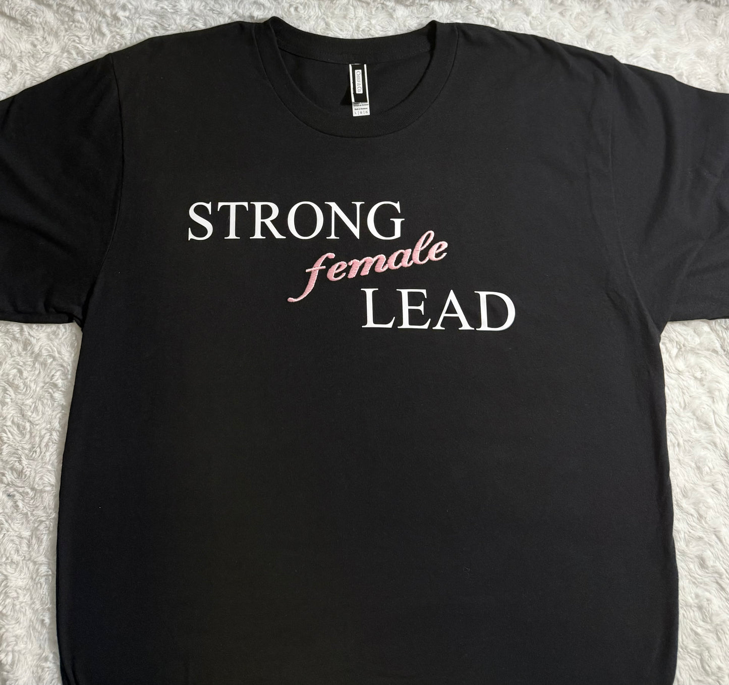 Strong Female Lead Black T-Shirt