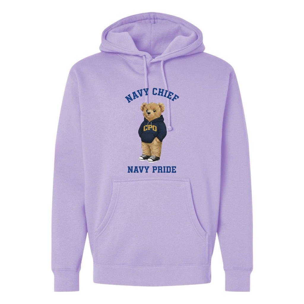 CPO Bear Light Purple Hoodie
