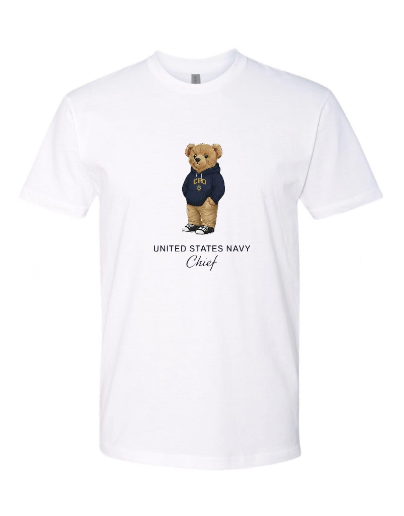 CPO Bear White T-Shirt