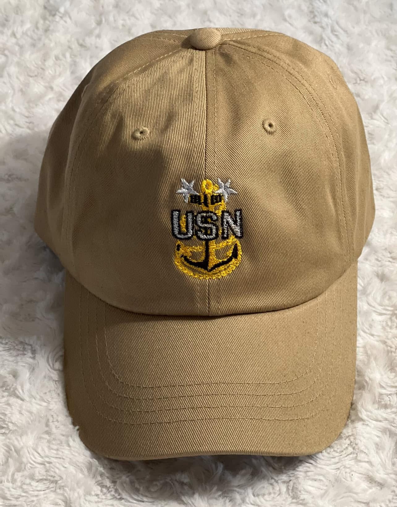 Khaki CPO Hat- Cotton