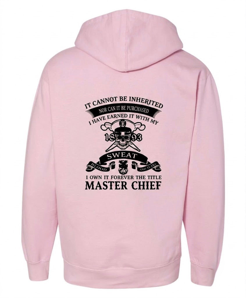 Earned Not Given Pink Hooded Sweatshirt