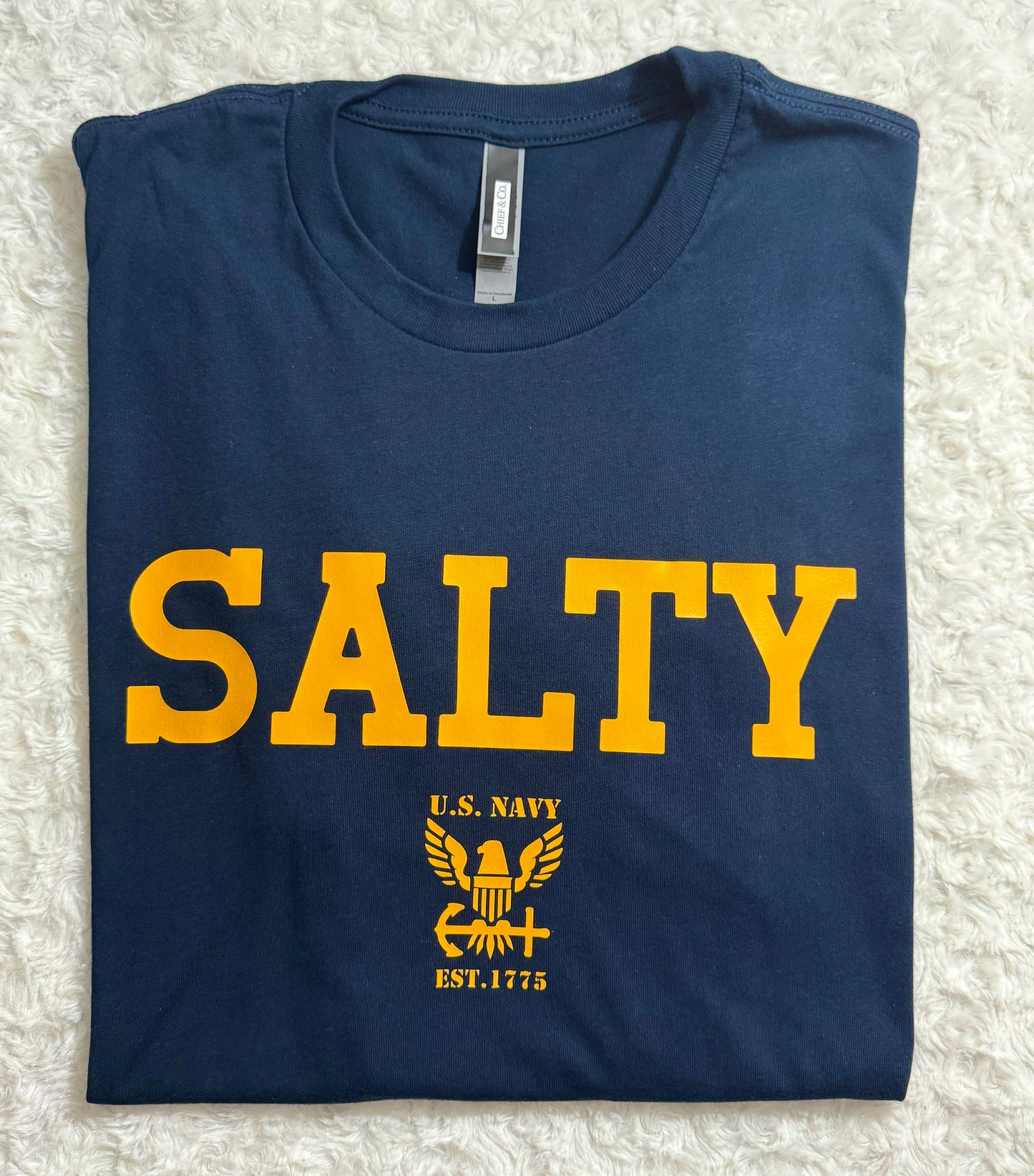 Salty Navy T-Shirt
