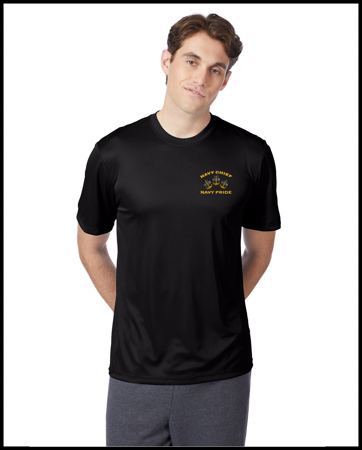 Black Chief Pride & Leadership Dry-Fit T-Shirt