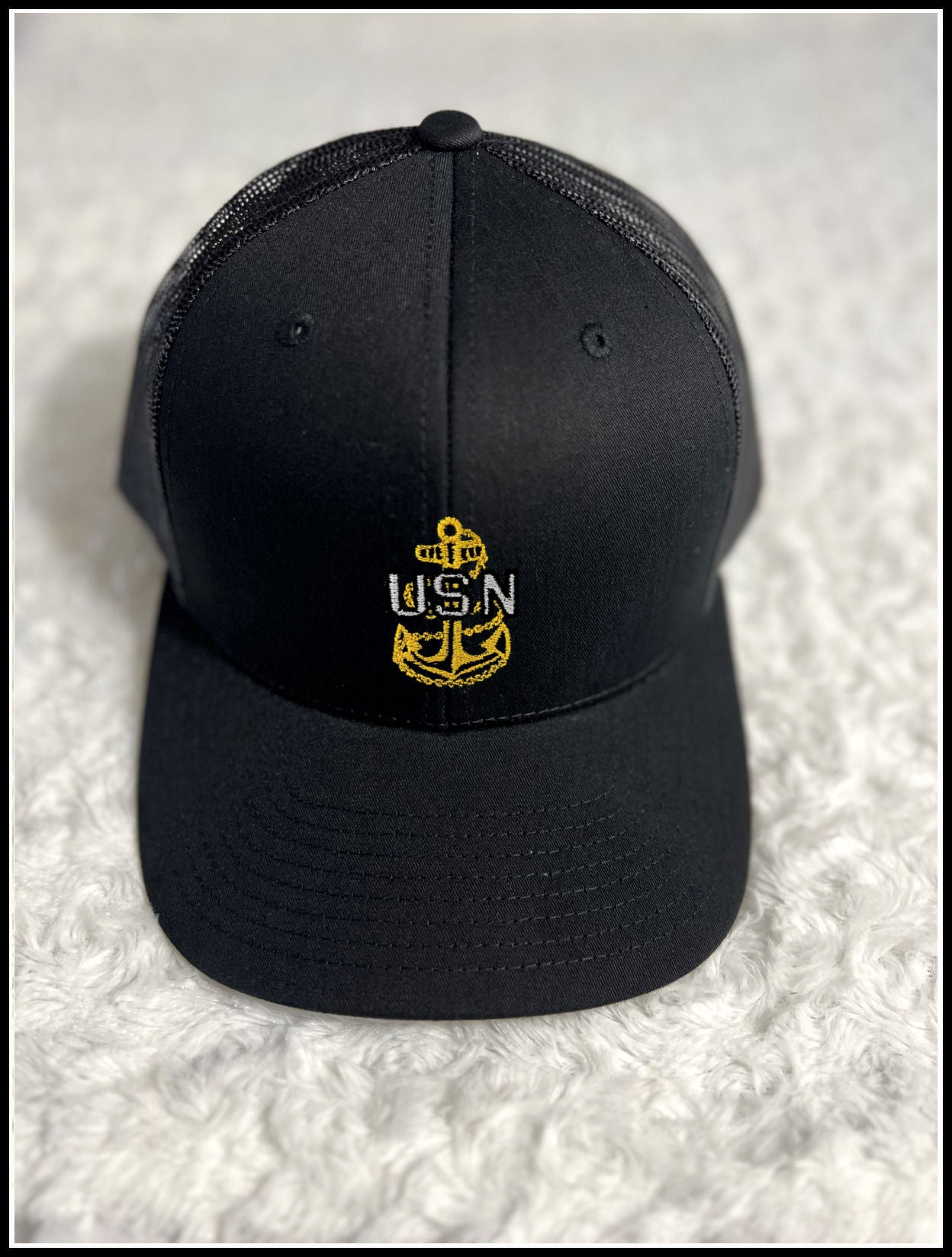 Black CPO Trucker Hat