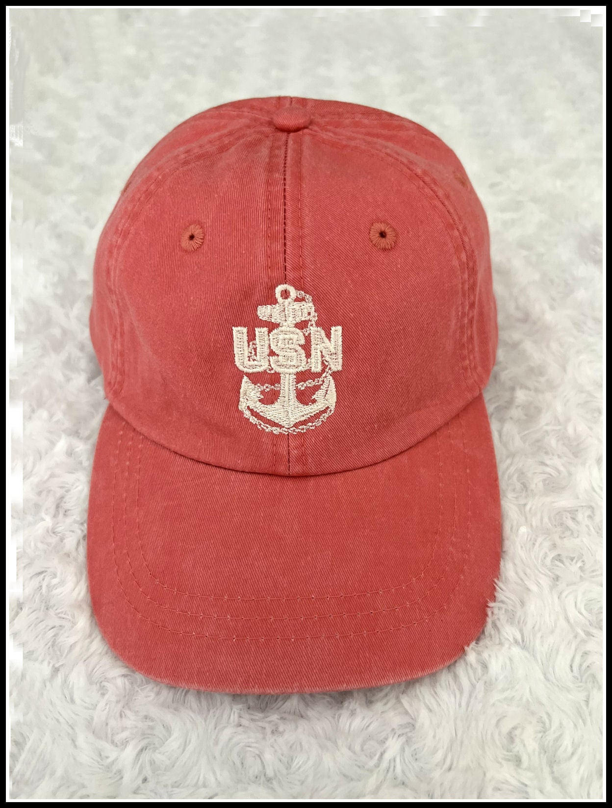 Coral & Creme CPO Hat