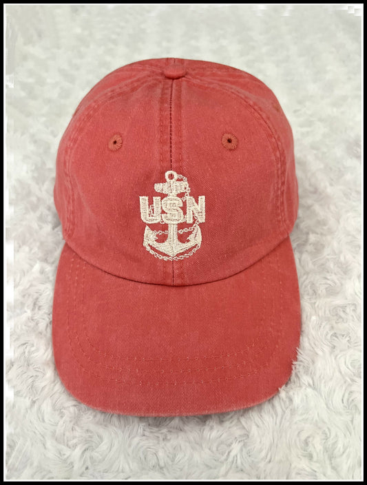 Coral & Creme CPO Hat
