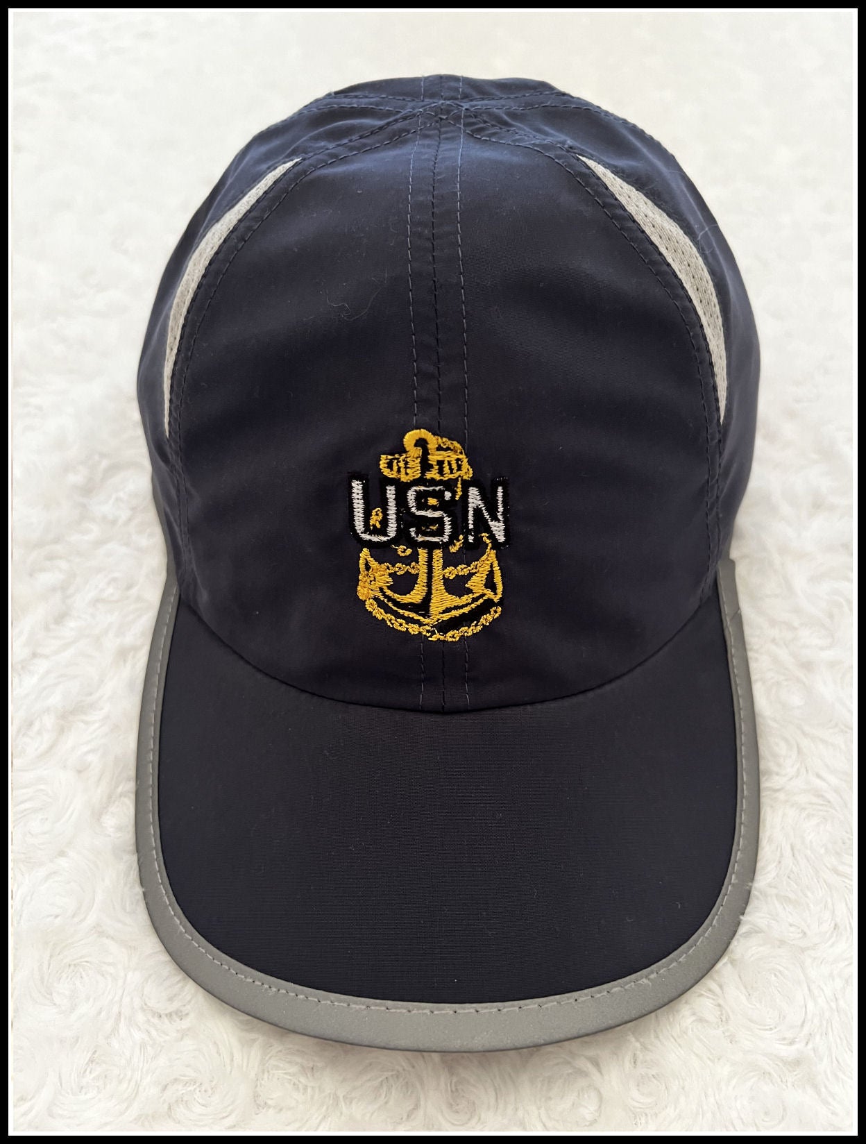 Navy Blue Performance Cap