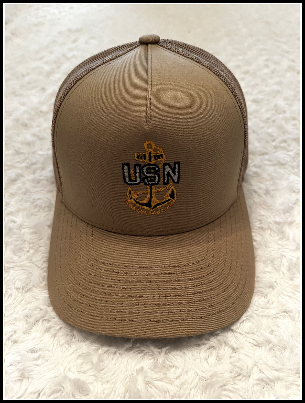 CPO Khaki Trucker Hat