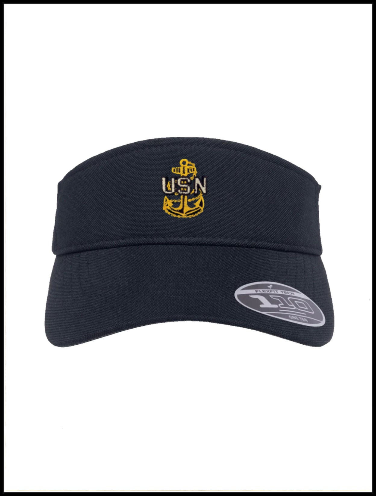 Navy Blue & Gold CPO Visor