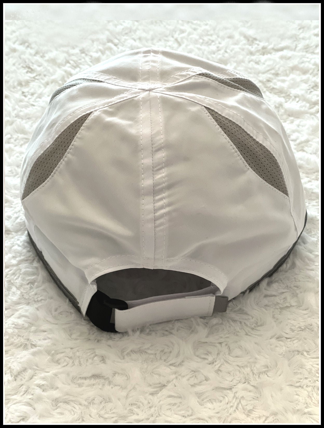 White Performance Cap