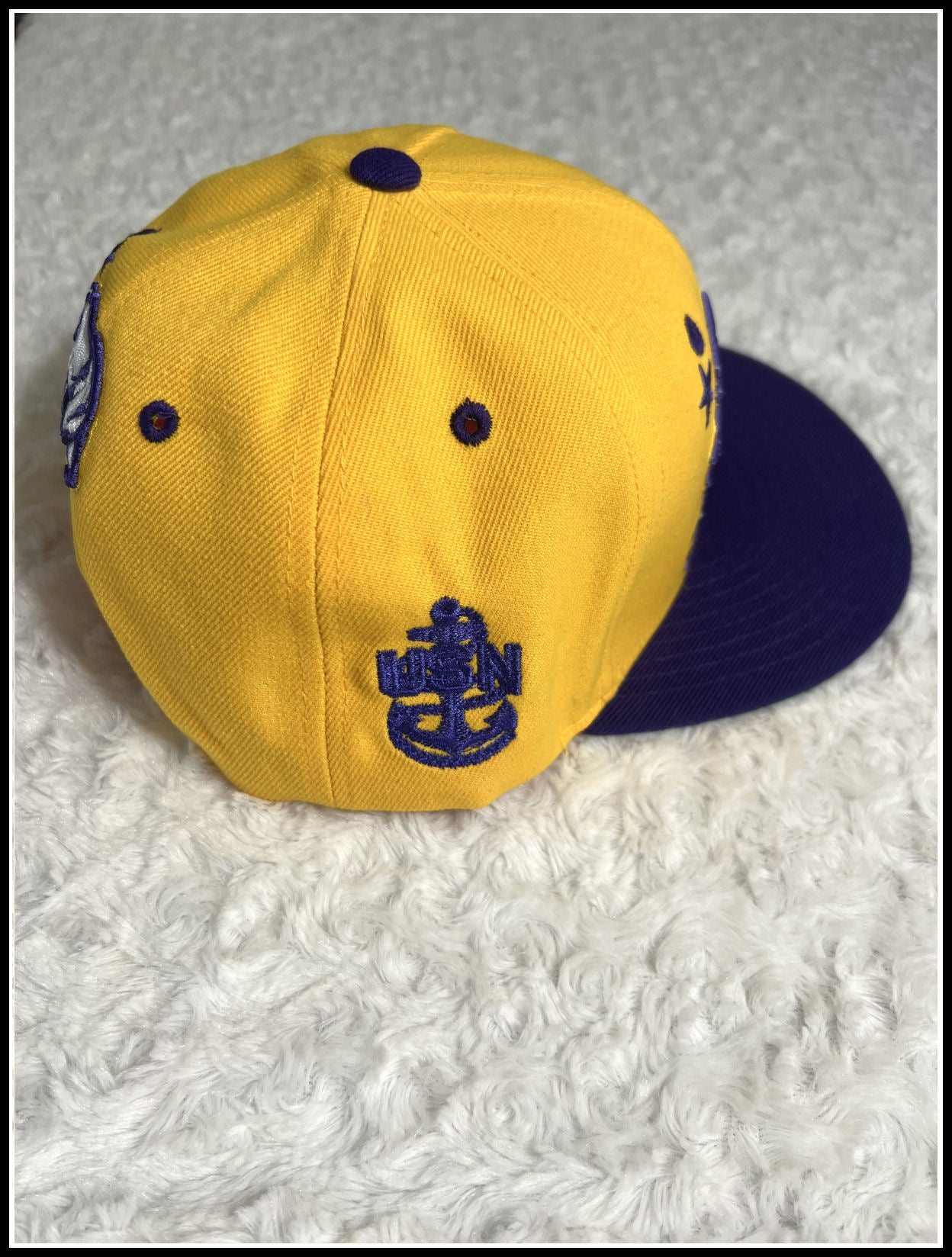 California Yellow & Purple Chief Hat