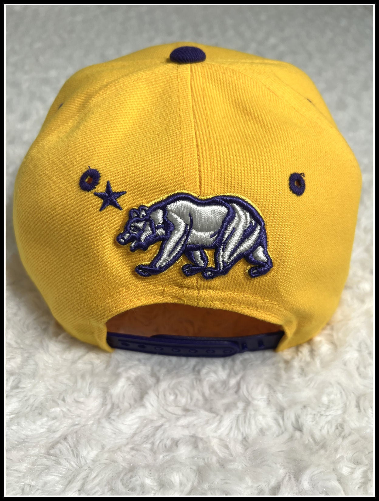 California Yellow & Purple Chief Hat
