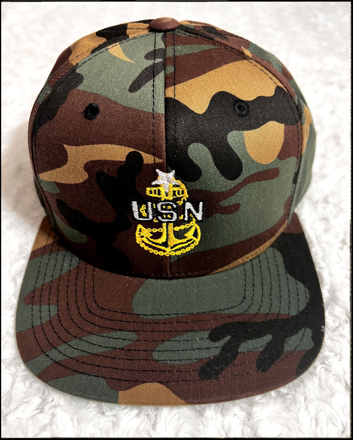 Camouflage CPO Snapback Hat