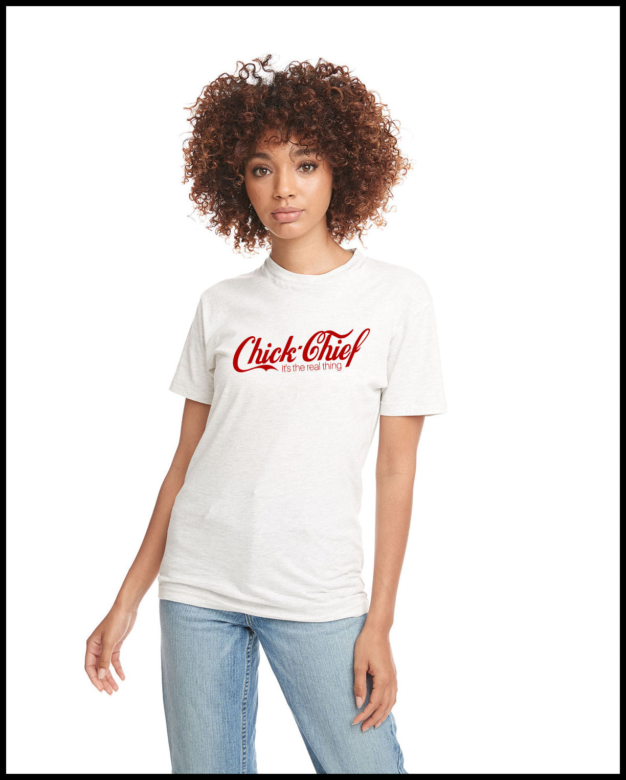 Chick Chief Real Thing White T-Shirt