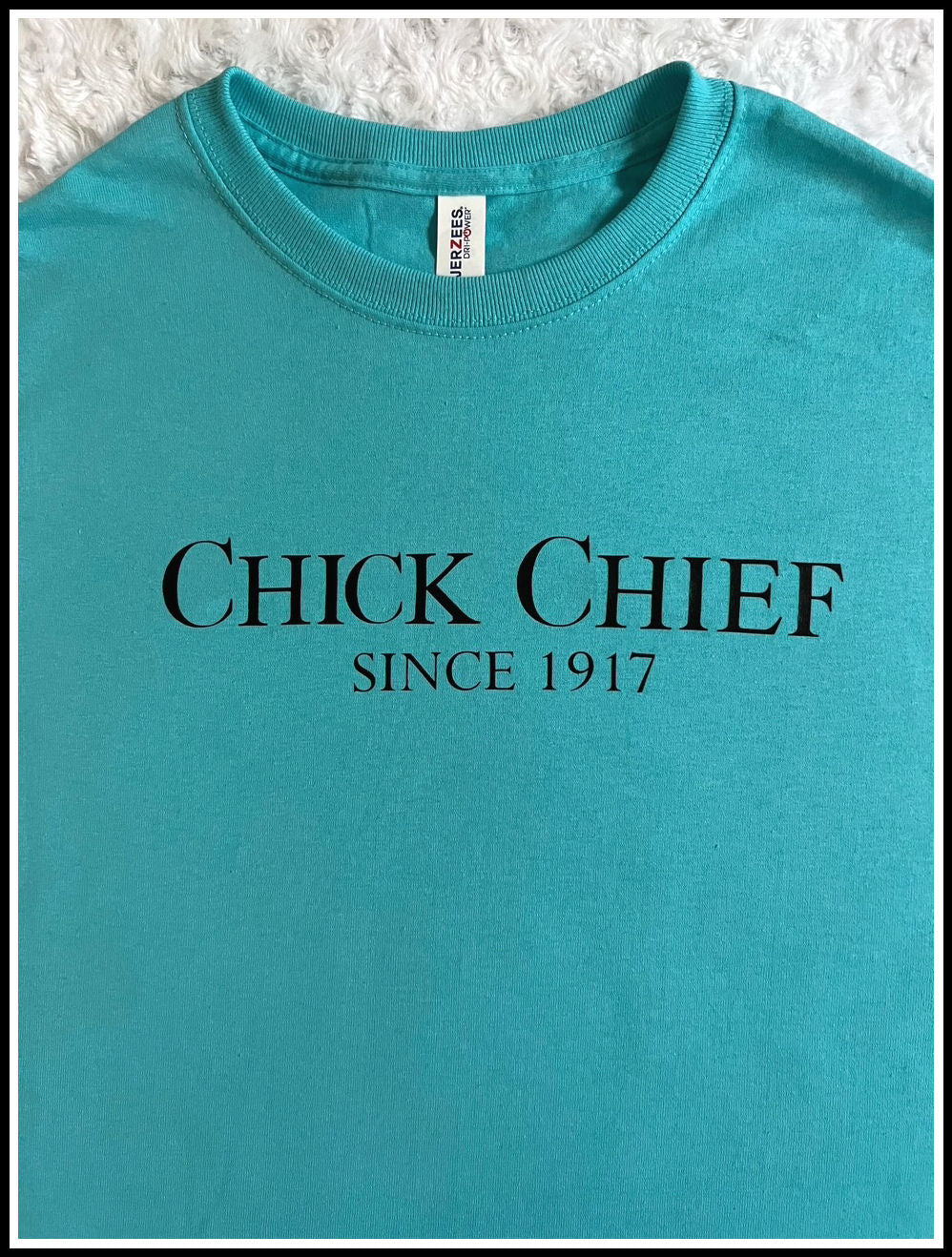 Chick Chief 1917 Tahiti Blue T-Shirt