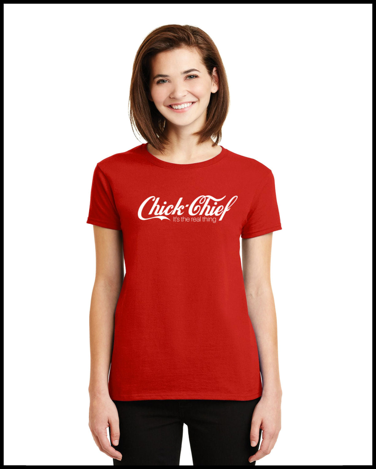 Chick Chief Real Thing Red T-Shirt