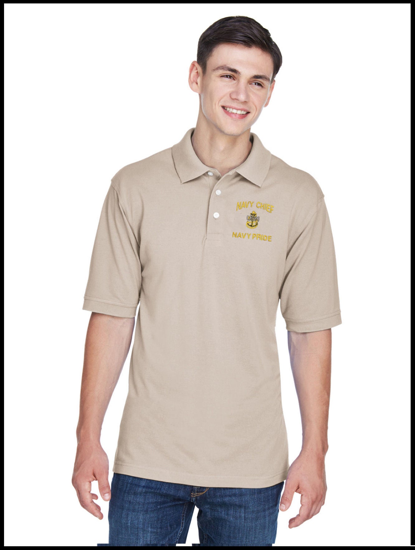 Navy chief polo shirts hotsell