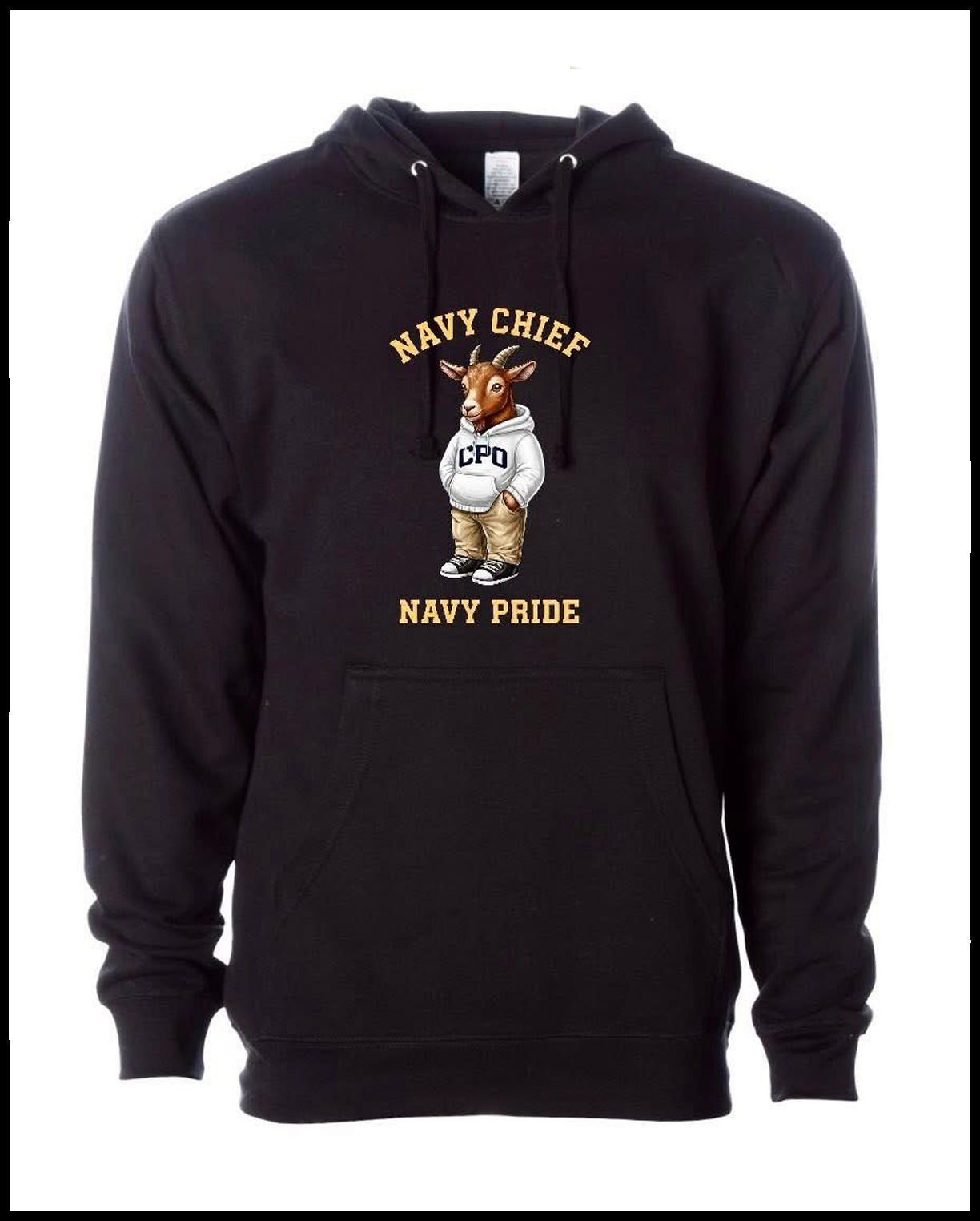 CPO Goat Black Hoodie
