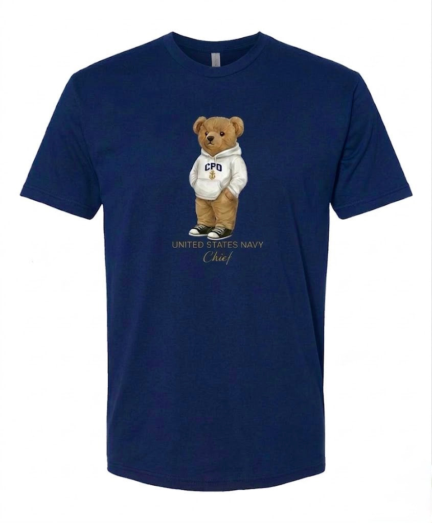 CPO Bear Navy Blue T-Shirt