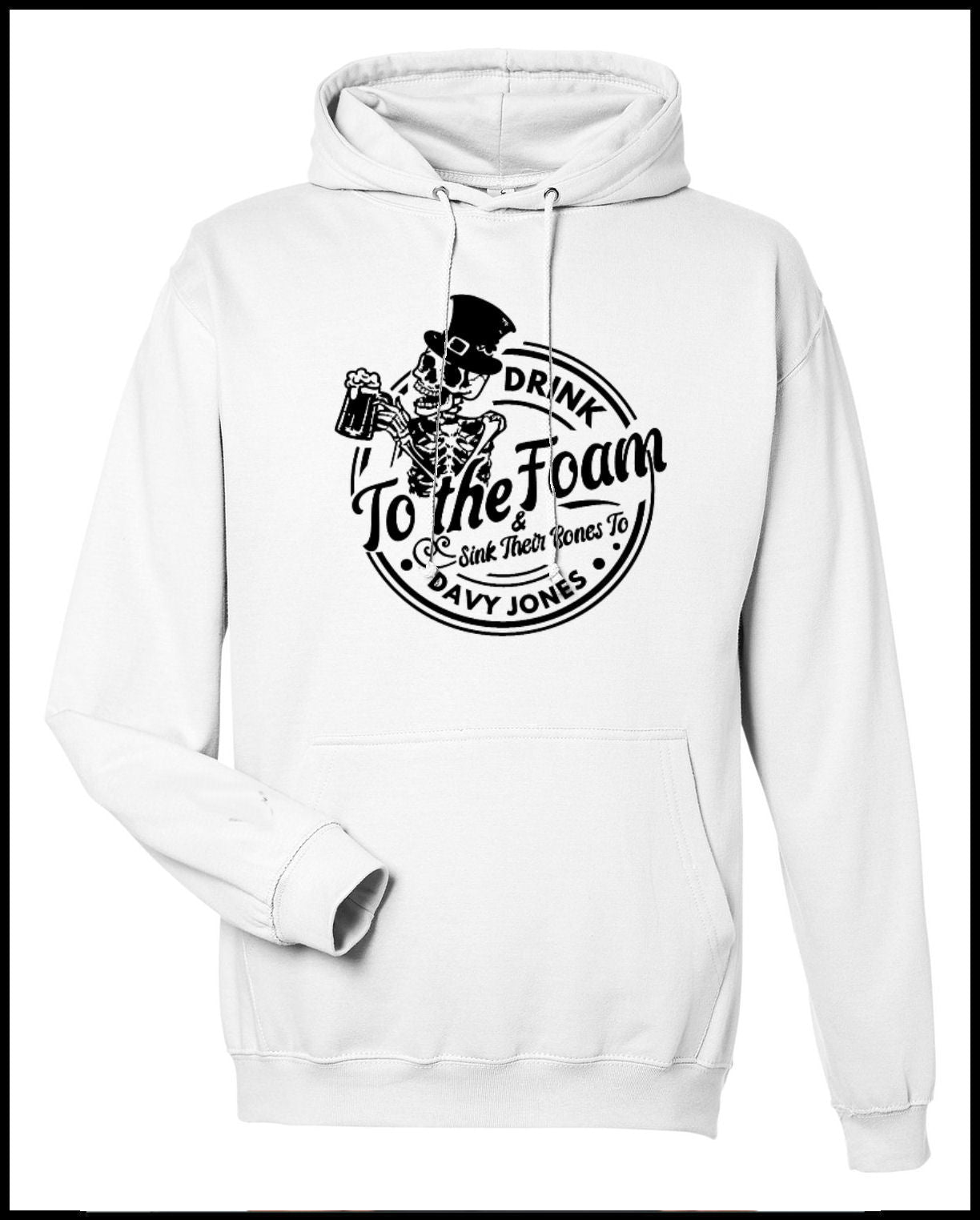 Drink to the Foam Hooded Sweatshirt