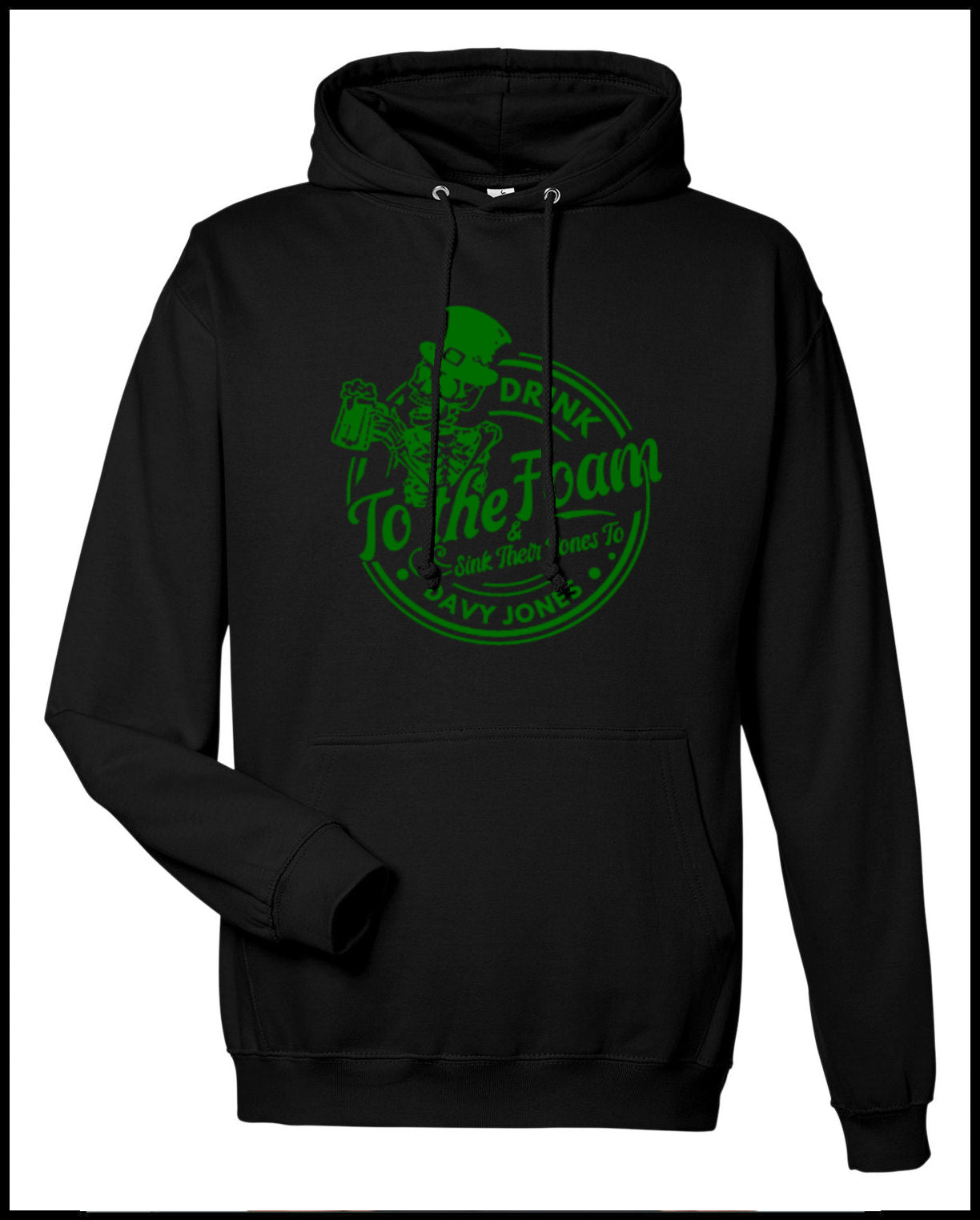 Drink to the Foam Hooded Sweatshirt