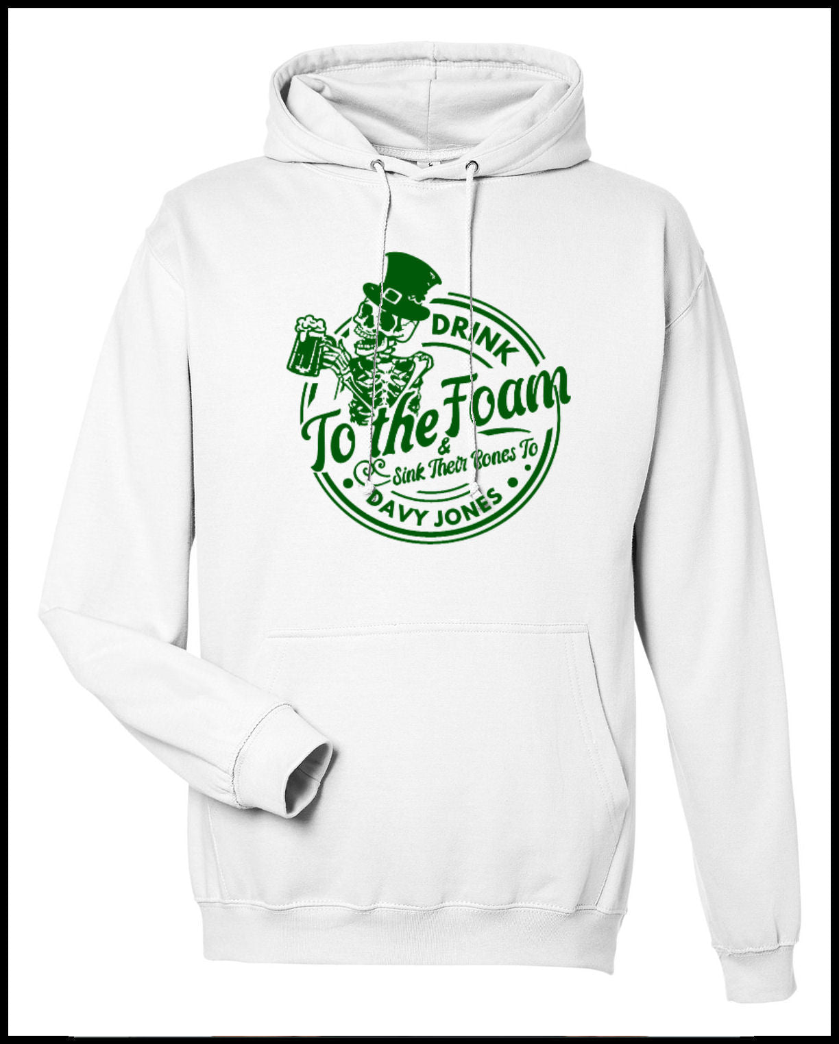 Drink to the Foam Hooded Sweatshirt