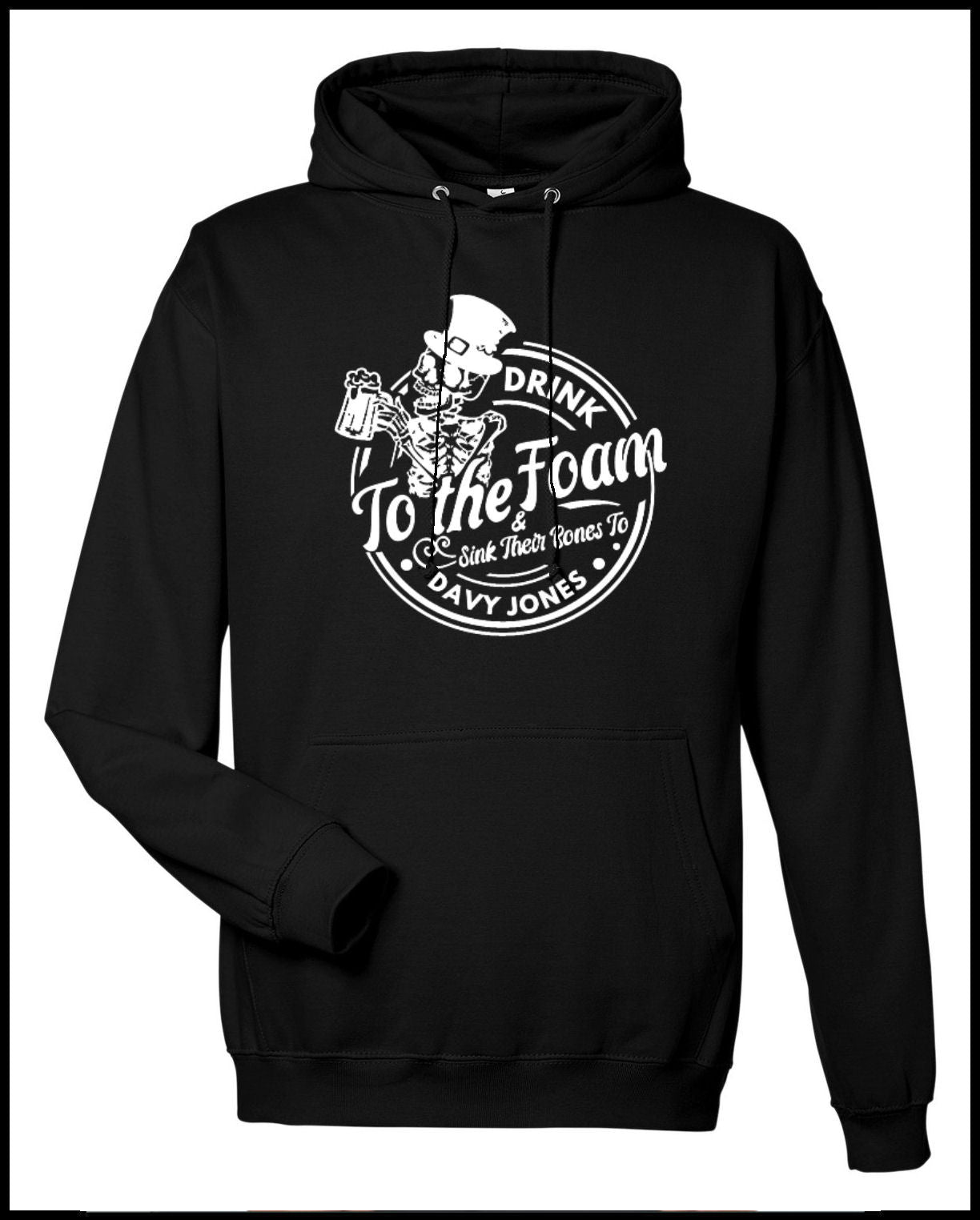 Drink to the Foam Hooded Sweatshirt