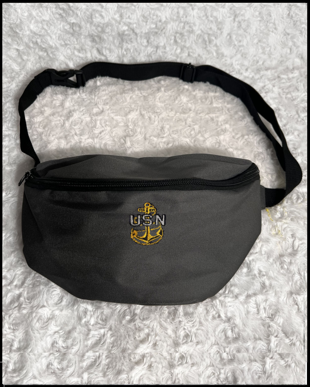 Fanny Pack with Back Zipper Pocket