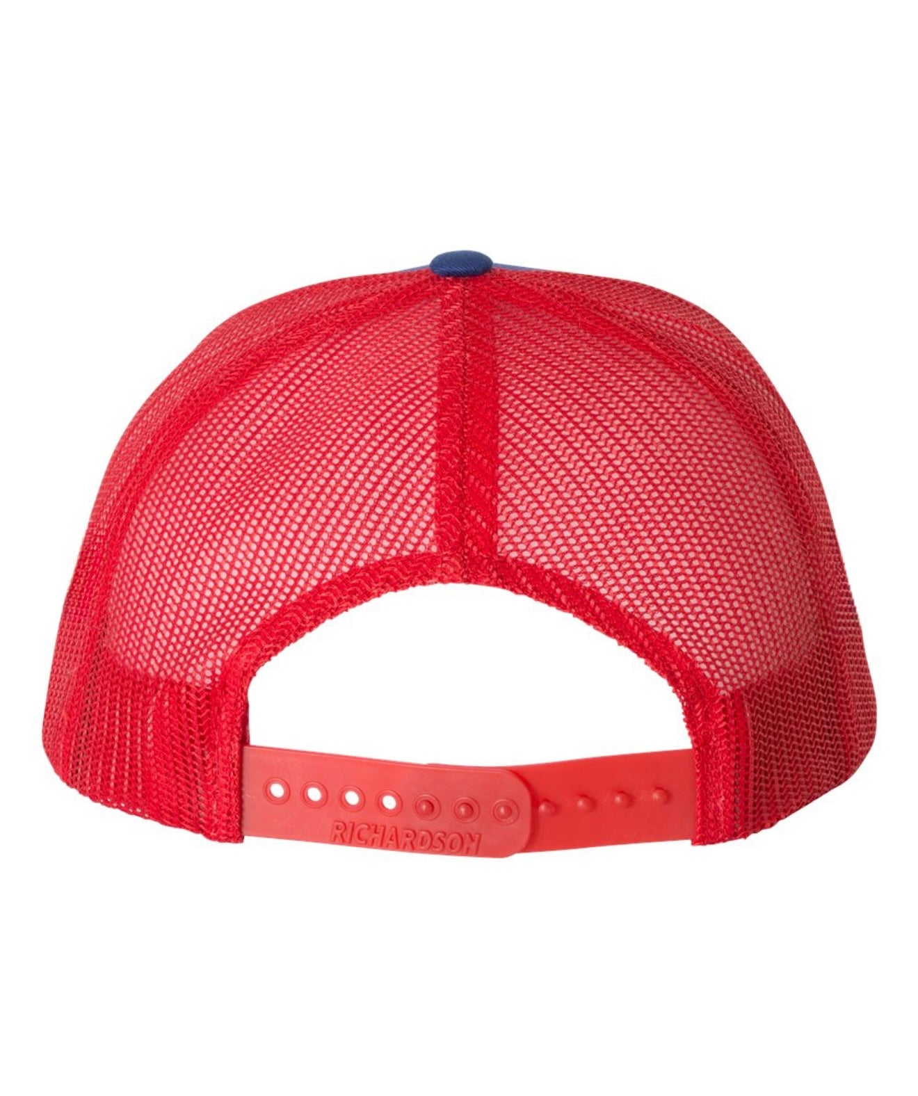 Royal Blue and Red Trucker Hat