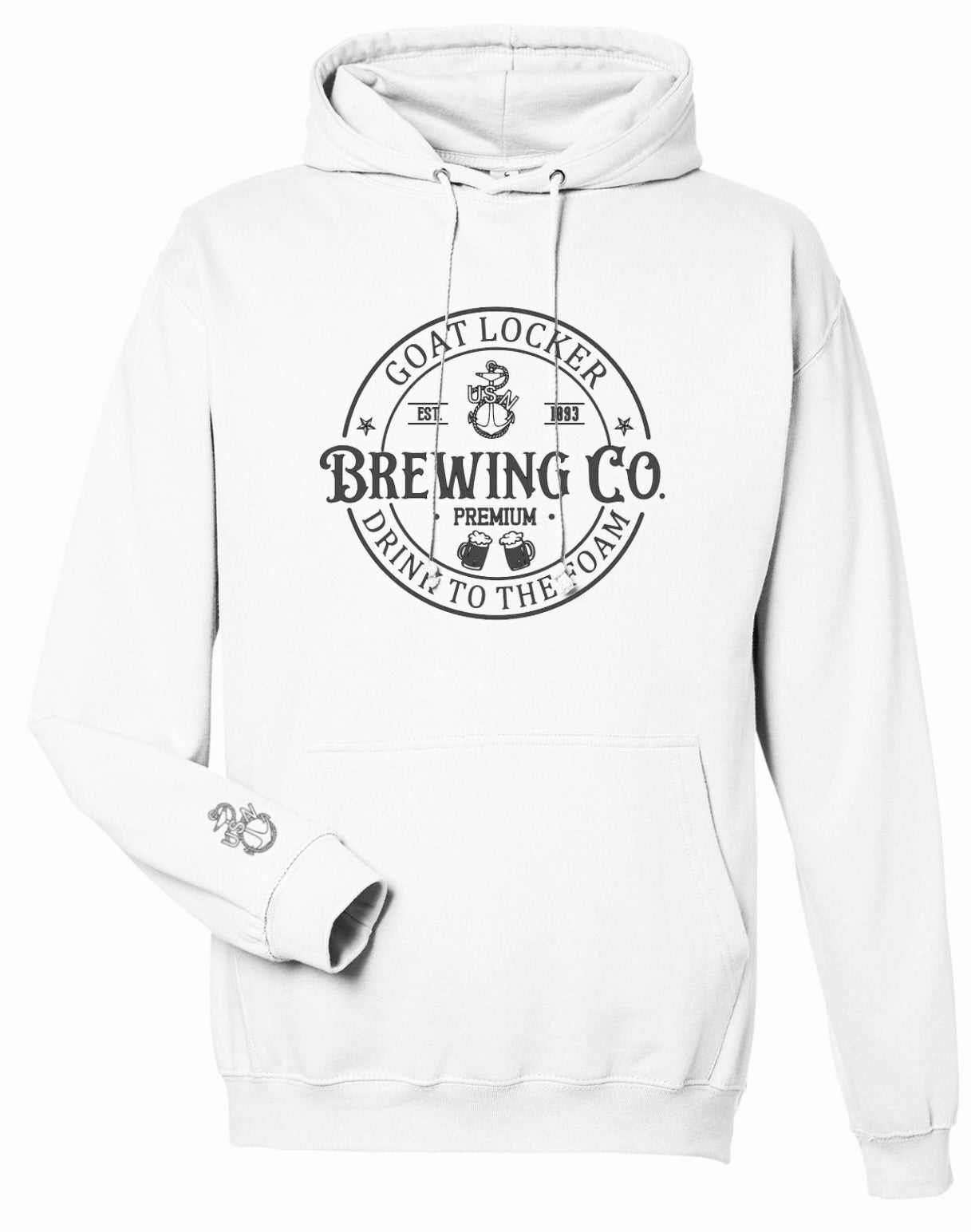 Goat Locker Brewing Company Hooded Sweatshirt