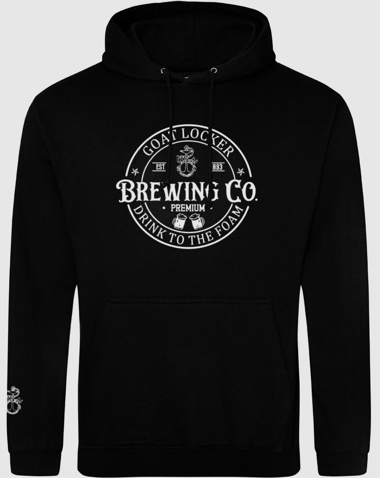 Goat Locker Brewing Company Hooded Sweatshirt