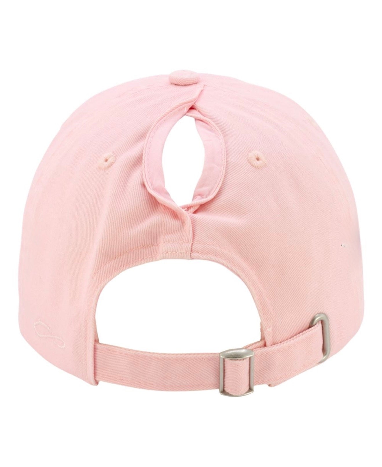 Light Pink CPO Ponytail Hat