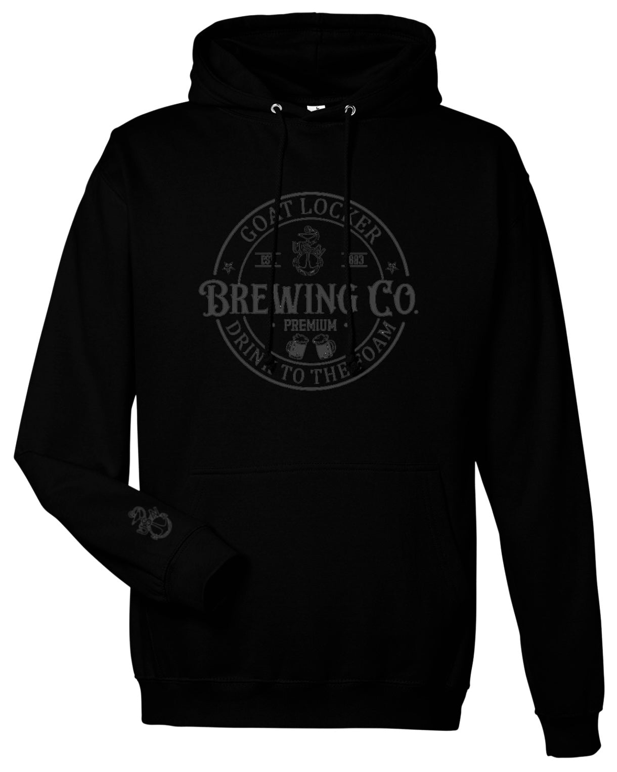 Goat Locker Brewing Company Hooded Sweatshirt