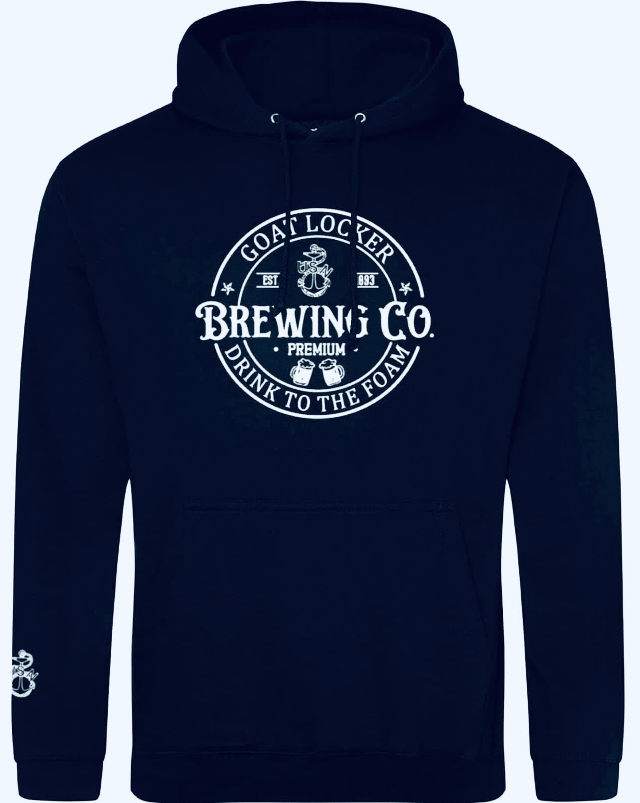 Goat Locker Brewing Company Hooded Sweatshirt