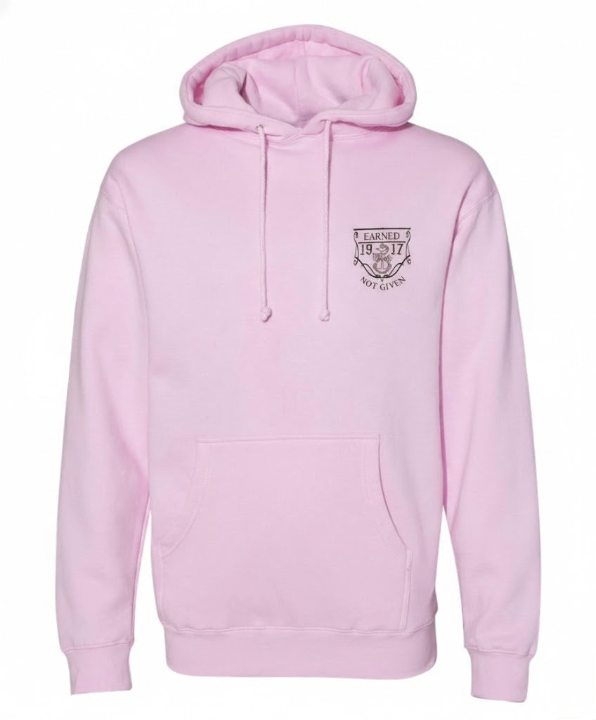 Strongest Women Pink Hoodie