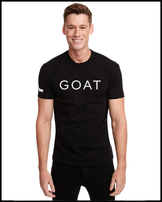 Black GOAT T-Shirt w Color Options