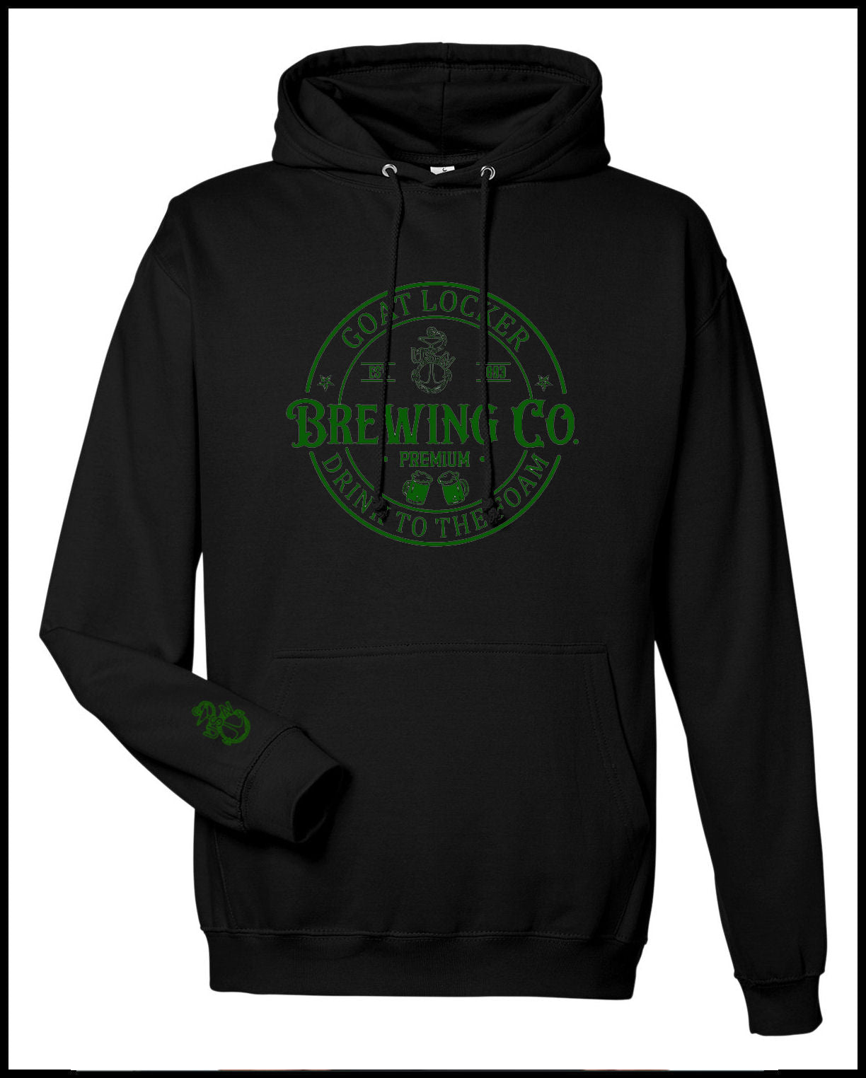 Goat Locker Brewing Company Hooded Sweatshirt