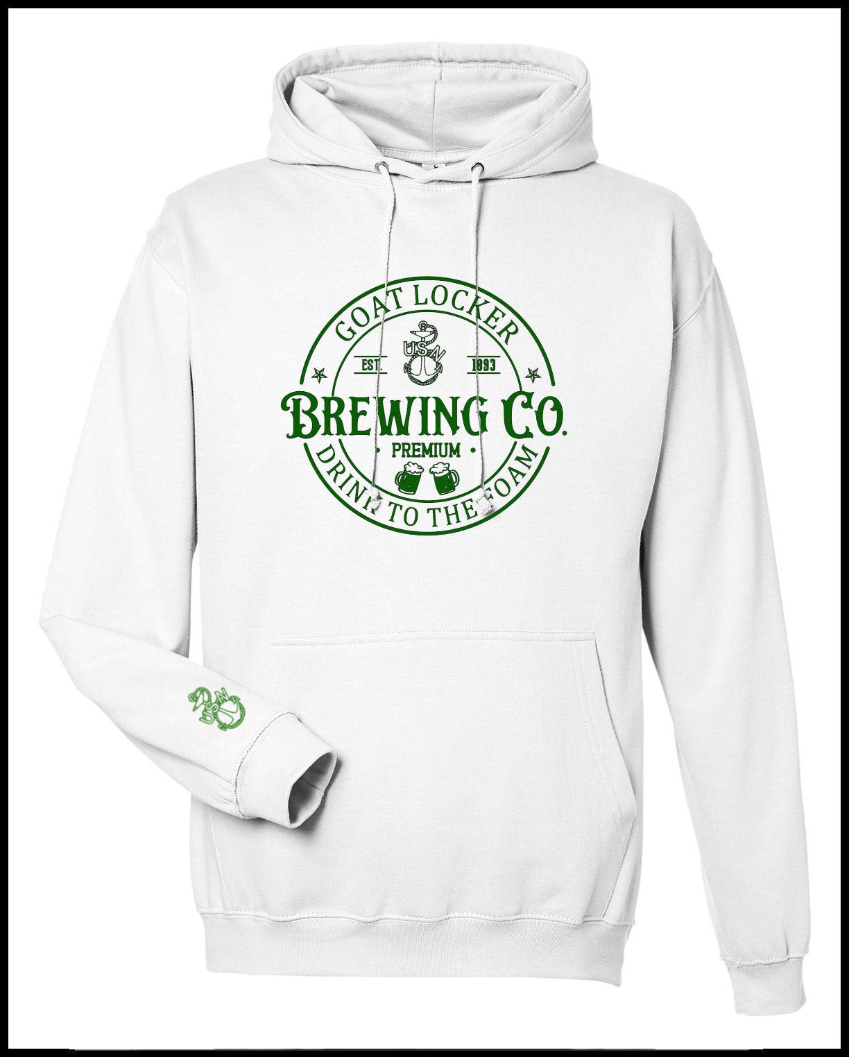 Goat Locker Brewing Company Hooded Sweatshirt