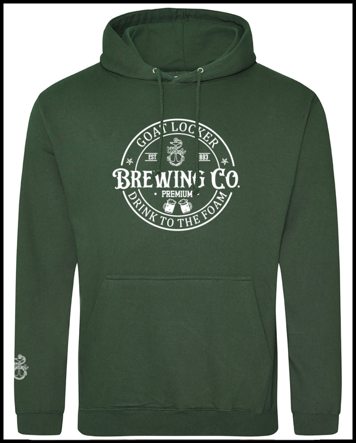 Goat Locker Brewing Company Hooded Sweatshirt