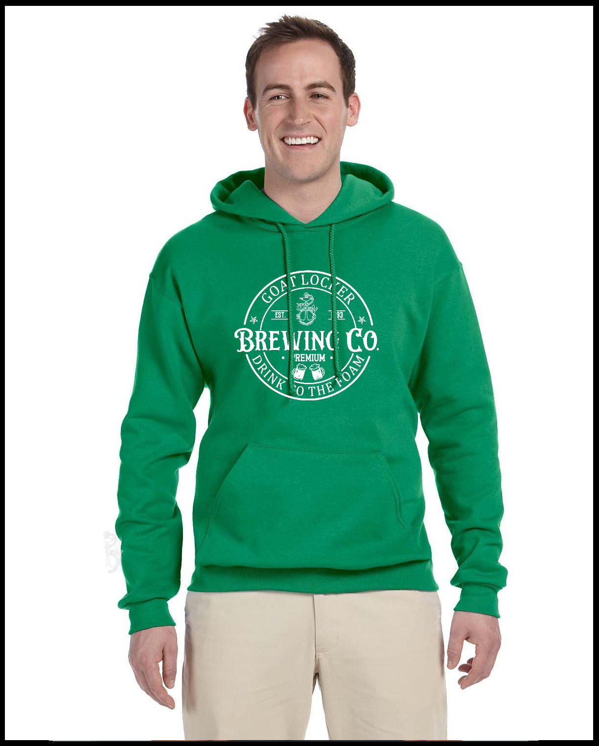 Goat Locker Brewing Company Hooded Sweatshirt