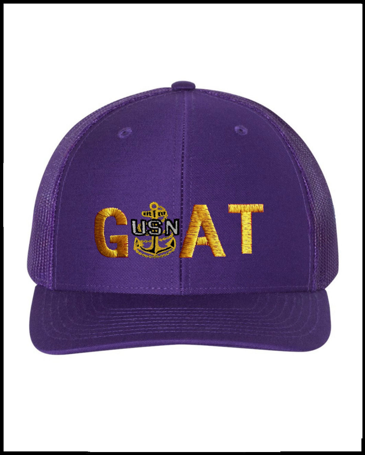 Purple GOAT Trucker Hat