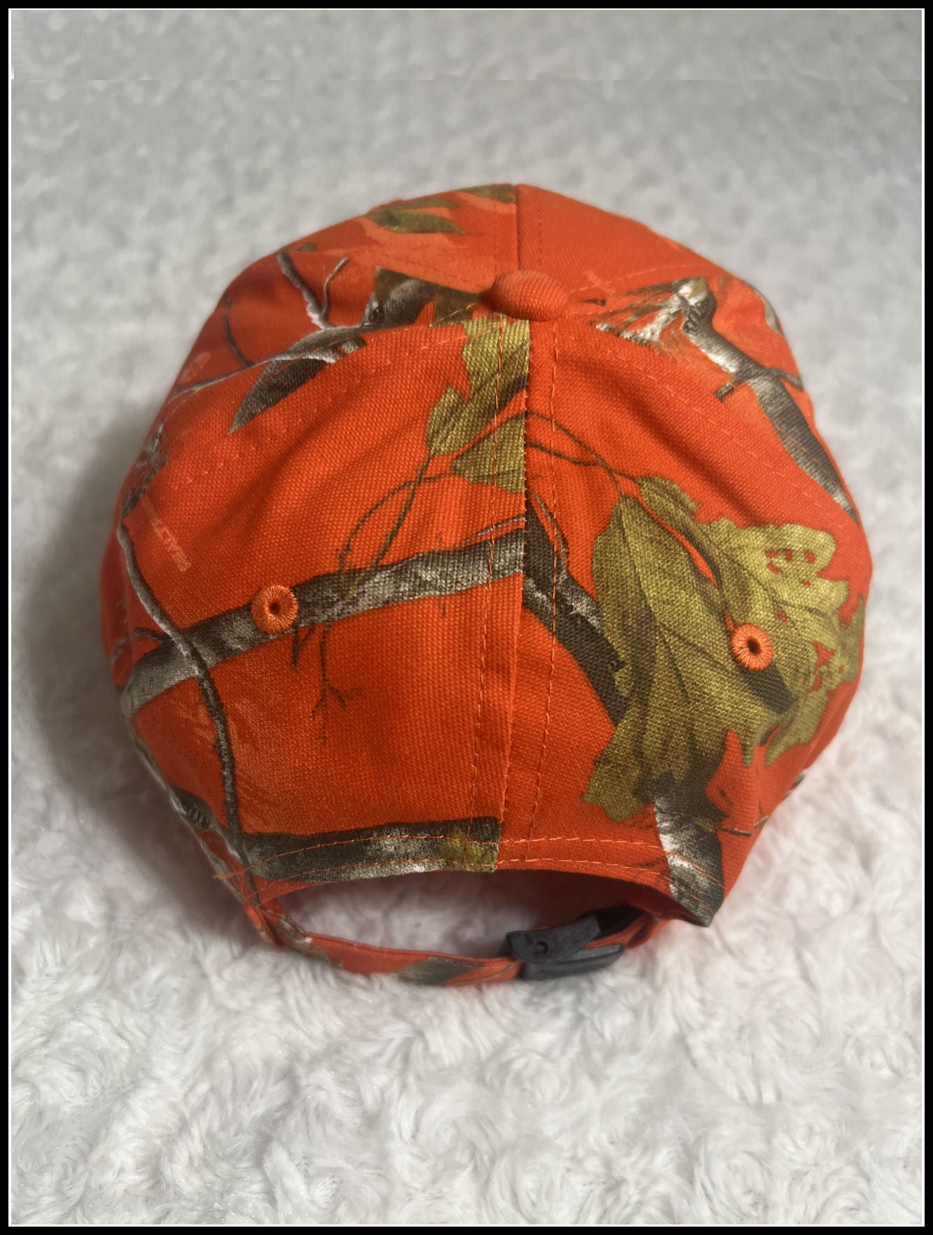 Real Tree Orange Hunters Camo and Gold CPO Hat
