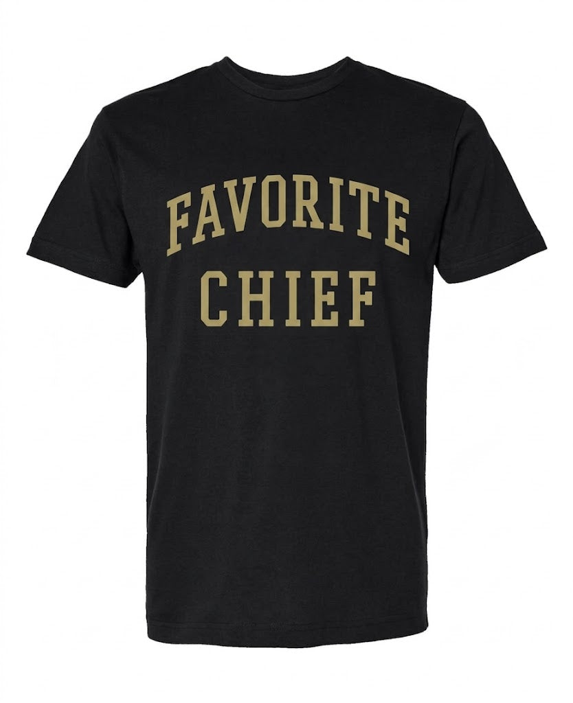 Black and Khaki Favorite Chief T-Shirt