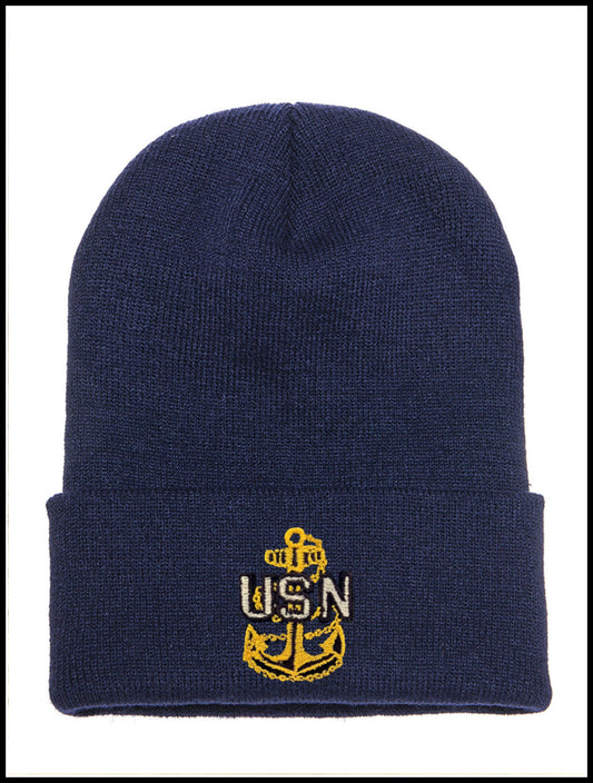 CPO Beanie Navy Blue