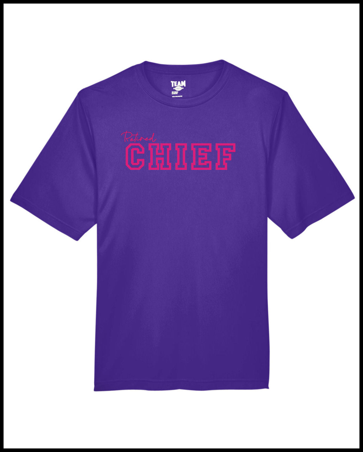 CPO Purple & “PINK” DryFit T-Shirt