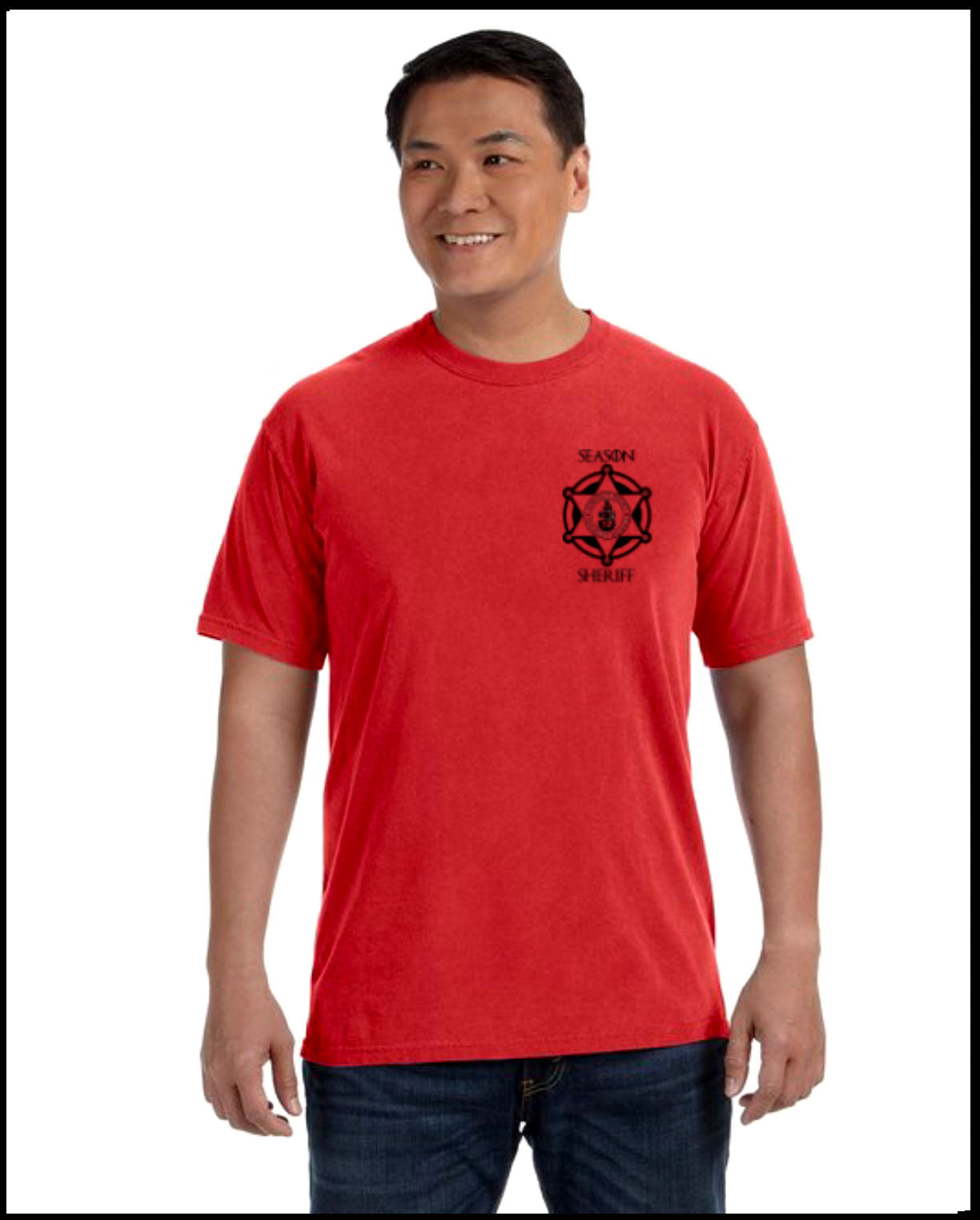 Longest Night Sheriff Red T-Shirt