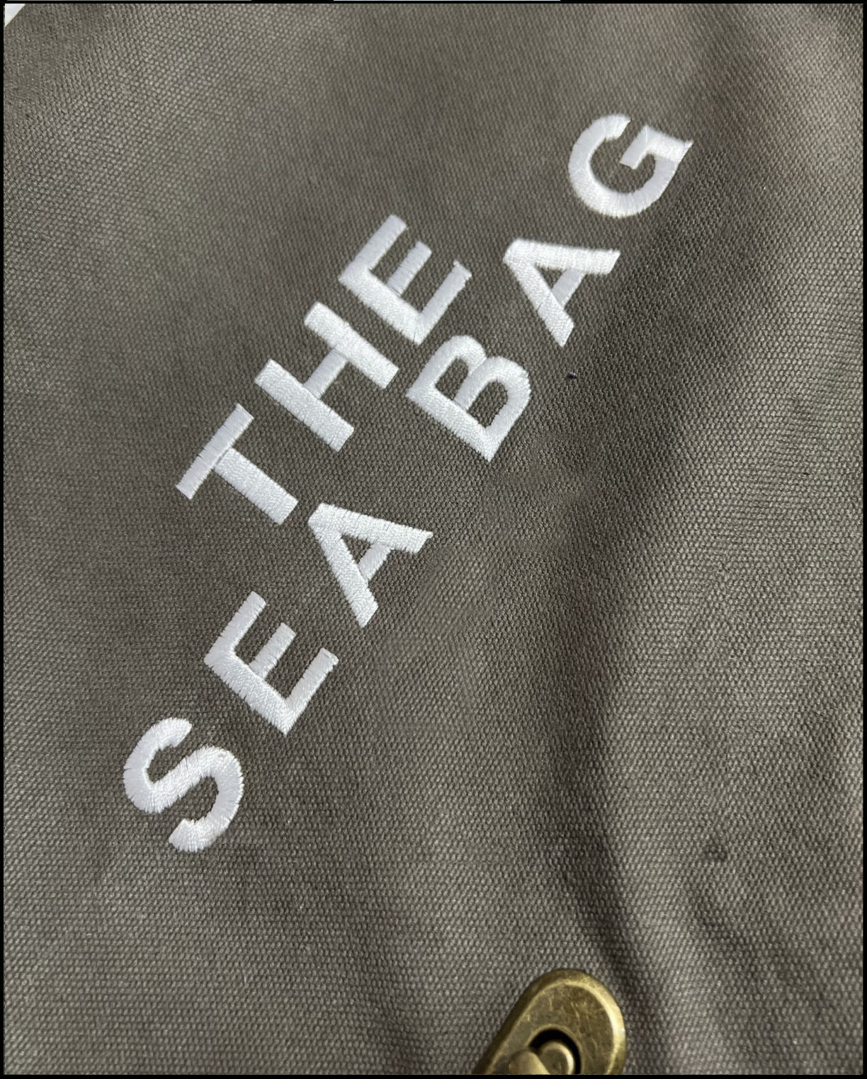 The Sea Bag Military Green Tote
