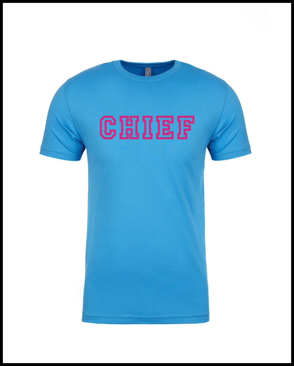 CPO Turquoise & “PINK” T-Shirt