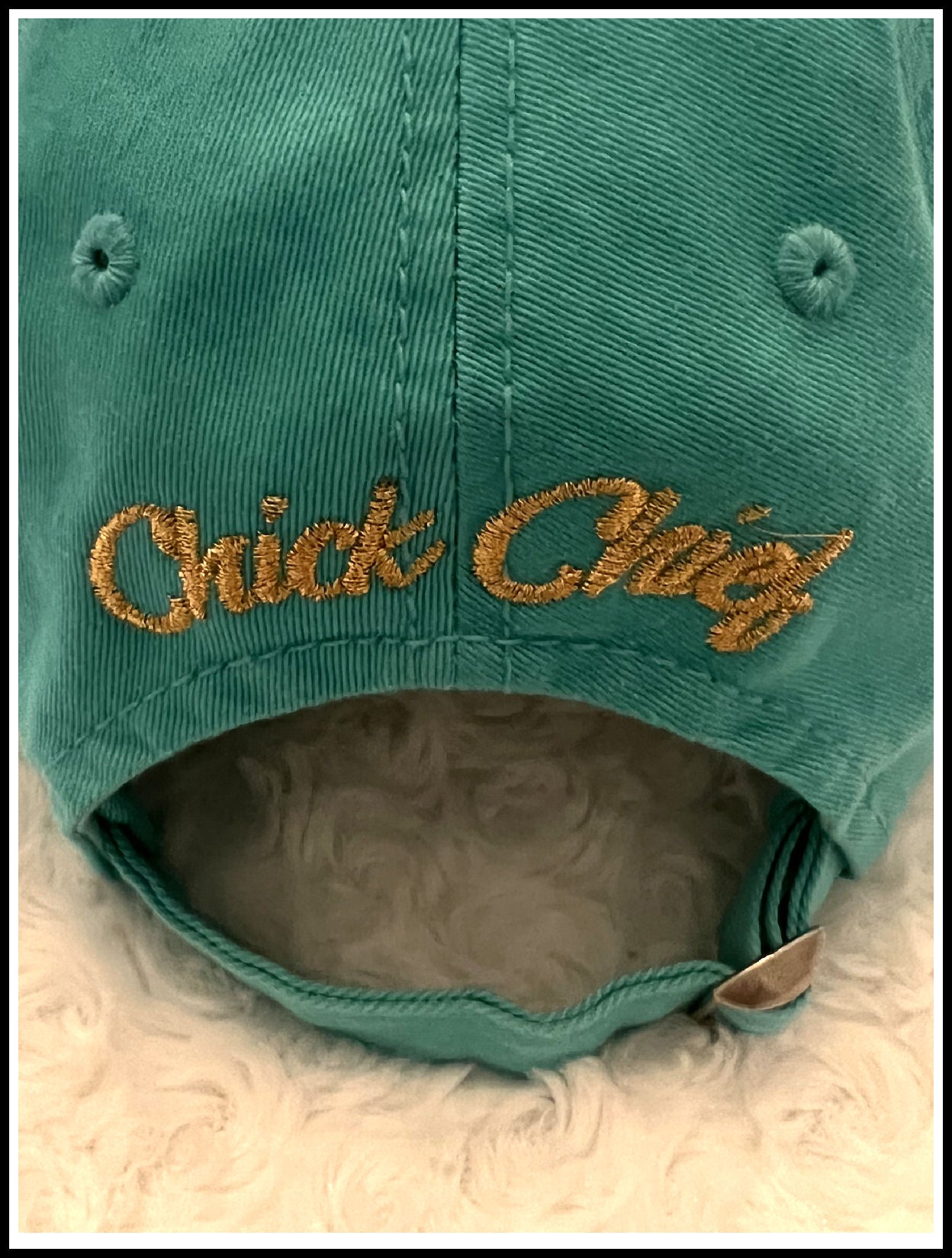 Tahiti Blue Cotton CPO Hat